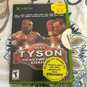 Microsoft Xbox Game with Green and Black Cover